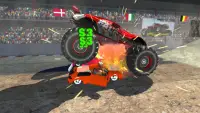 Monster Truck Stunts, Race and Crush Cars Screen Shot 3