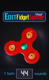 Fidget Spinner Simulation - Edit it Fidget Spinner Screen Shot 2