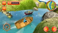 Balap perahu penyeberangan sungai: game mengemudi Screen Shot 0