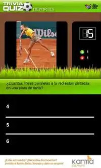Trivia Quiz Deportes Screen Shot 3