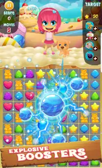 Gummy Crush game Screen Shot 0
