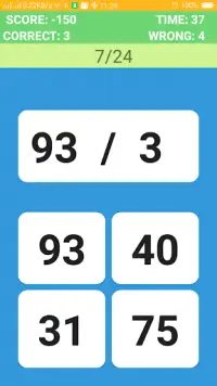 Math IQ Test Screen Shot 4