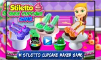 Stiletto Shoe Cupcake Maker Ga Screen Shot 0