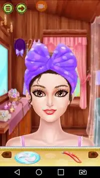 Maquillage de princesse et dressup Screen Shot 3