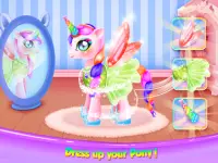 Prinses Pony Schoonheid makeover: Eenhoorn Salon Screen Shot 1