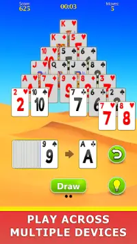 Pyramid Solitaire Mobile Screen Shot 7