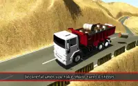 Cargo Truck Driver offroad sim Screen Shot 1