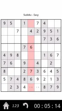 Trò chơi Sudoku Screen Shot 1