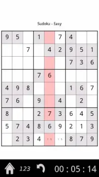 Sudoku Screen Shot 1