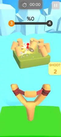 Slingshot Man: Shooting range Screen Shot 5