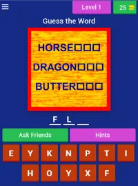Compound Keyword Quiz (Compound Word Game) Screen Shot 4