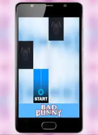 Badbunny Piano Canción tiles 🎹 Screen Shot 2