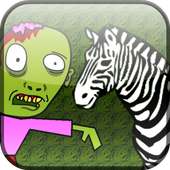 Zebra Vs Zombies Eating Plants