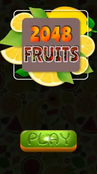 2048 Fruits Screen Shot 0