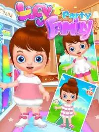 Lucy's Family Party: Girl Game Screen Shot 3