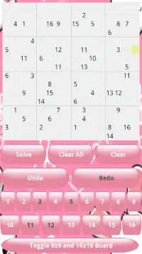 Free Sudoku 16x16 9x9 Screen Shot 4