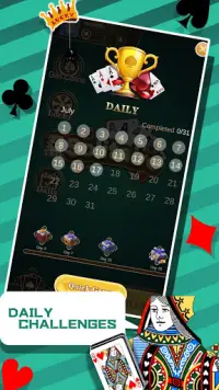 Solitaire Classic - Simple card games for fun Screen Shot 1