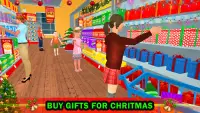 Shopping with Mom: Mother Shopping Christmas Games Screen Shot 2