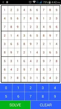 Sudoku Solver Screen Shot 2