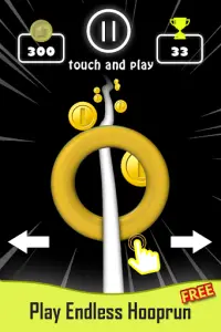 Hoop Run-Circle Ring Game Screen Shot 1