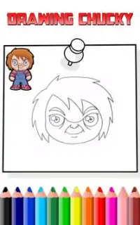 How To Draw Killer chucky (killer Chucky game) Screen Shot 3