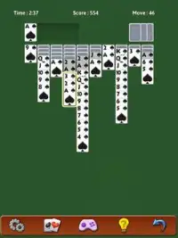 Spider Solitaire Screen Shot 5