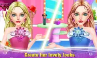 New Year princess makeup salon & hairstyle fashion Screen Shot 4