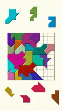 Super Tangram Puzzle Screen Shot 1