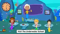 나만의 Tizi 마을 - 아이들을 위한 수중 인어 게임 Screen Shot 4