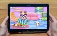 Juegos de cuidado de gatos Kitty 🐈 Screen Shot 0