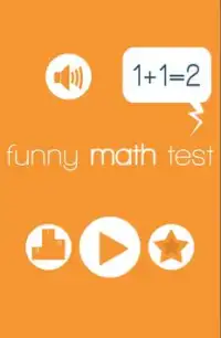 Funny Math Test Screen Shot 0