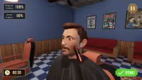 Barber Shop Hair Cut Games 3d Screen Shot 1