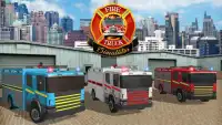 Fire Truck Simulator: Emergency Rescue Code 3D Screen Shot 0