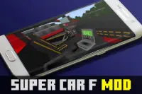 Super car f mod for mcpe Screen Shot 1