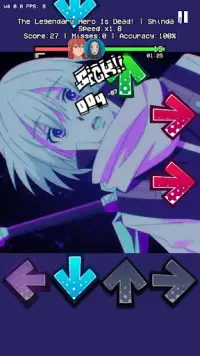 FNF Piano Tiles: Anime OST Screen Shot 2