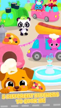 Cute & Tiny Food Trucks - Cooking with Baby Pets Screen Shot 4