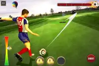 football golf sepak bola permainan Screen Shot 1