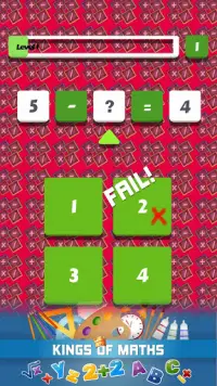 ملك الرياضيات - الرياضيات ألعاب مجانية Screen Shot 10