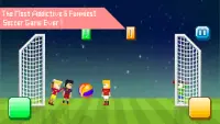 Funny Soccer - 2 Player Games Screen Shot 0