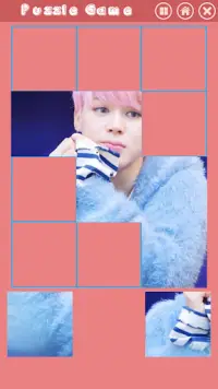 BTS [JIMIN] Puzzle Game Screen Shot 6