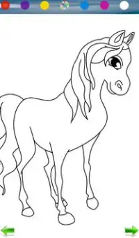 Horse Coloring Game Screen Shot 2