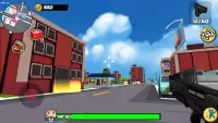 Blocky Gangstar: Pixel Shooter & Mafia City Screen Shot 1