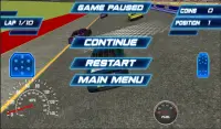 Real kereta lumba 3D Screen Shot 0