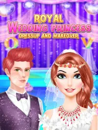 Royal Wedding Princess Dress Up And Makeover Screen Shot 0