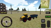 Pertanian dan traktor kehidupan nyata game 2021 Screen Shot 7