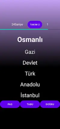 Türkçe Tabu Oyunu | Anlat Bakalım 2021 Screen Shot 10