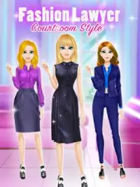 ファッション 弁護士 -  法廷 スタイル - 女の子向けのゲーム Screen Shot 10