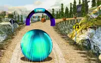 Touch rolling Ball Free ride Race Screen Shot 0