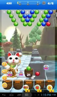 Bubble Shooter Kitty Cat Screen Shot 0