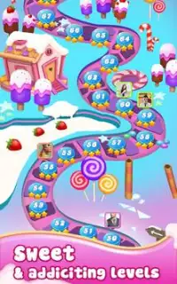 Sweet Candy Match 3 Puzzle - Sugar Crush Mania Screen Shot 15